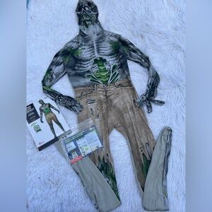 Men’s Zombie slime Morphsuit Costume (B1)